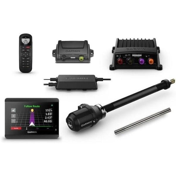 GHC 50 스테인리스 틸트 튜브가 장착된 Garmin Reactor 40 키커 오토파일럿 [010-02794-10]