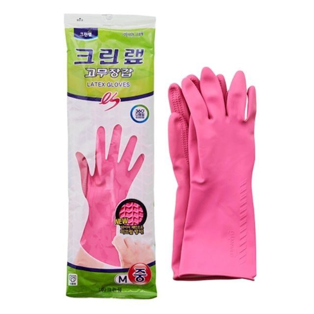 큐 크린랲 고무장갑 M(중)x10개