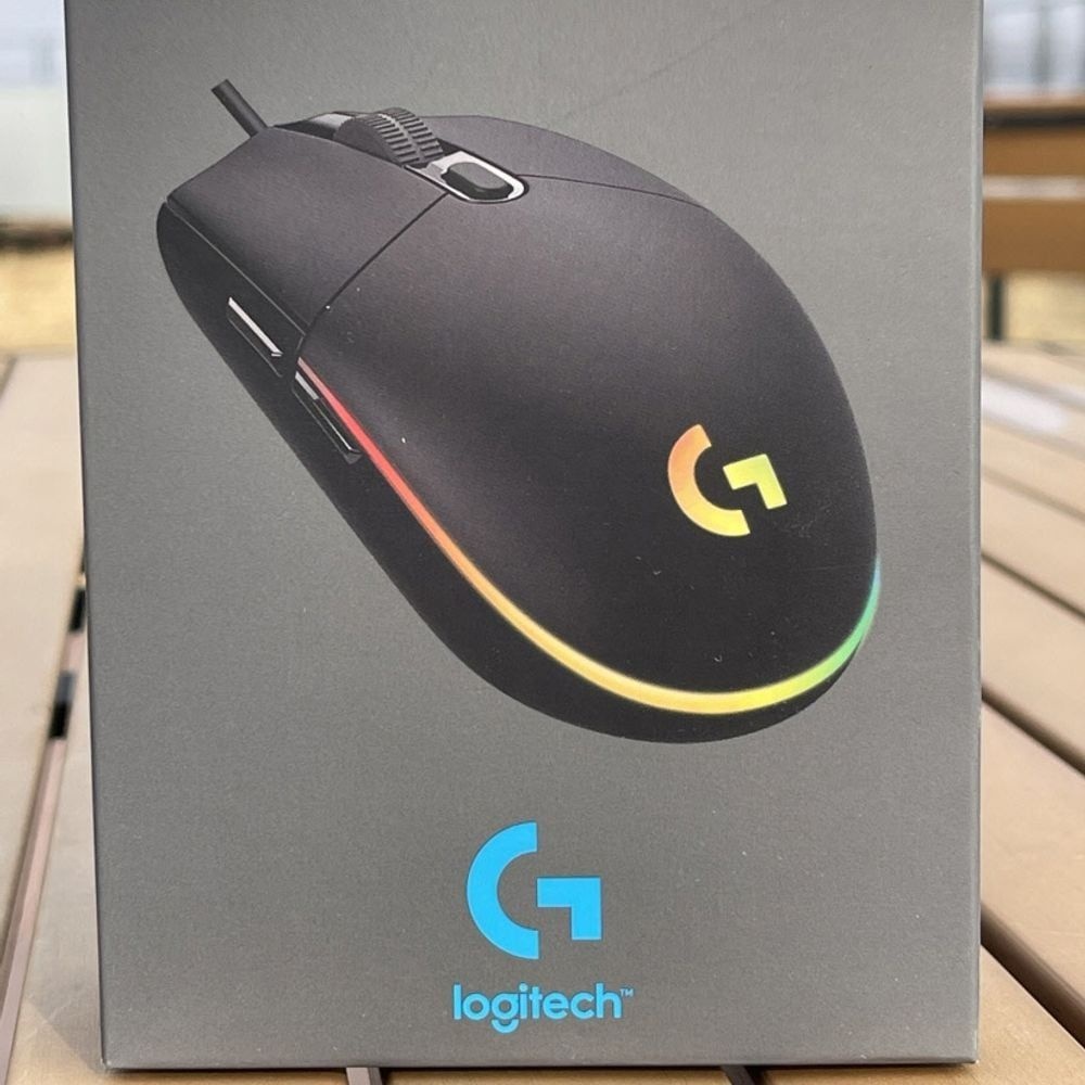 큐 로지텍 G102 유선 게이밍 마우스 블랙 그래픽작업
