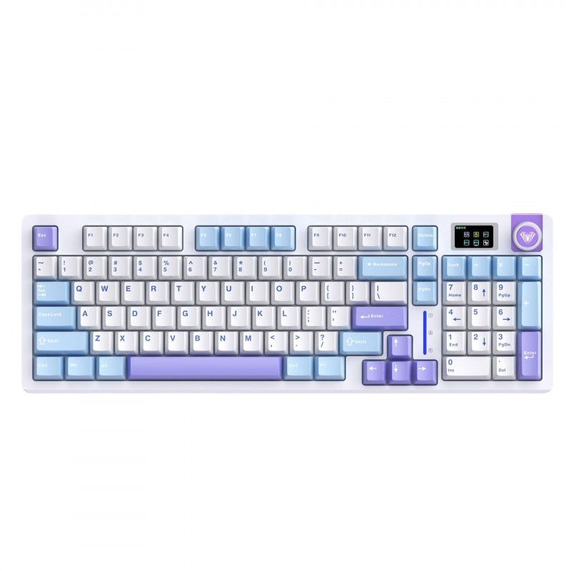 [해외] 독거미 AULA F99 Pro Max 무선 기계식 키보드 게이밍용 데스크테리어