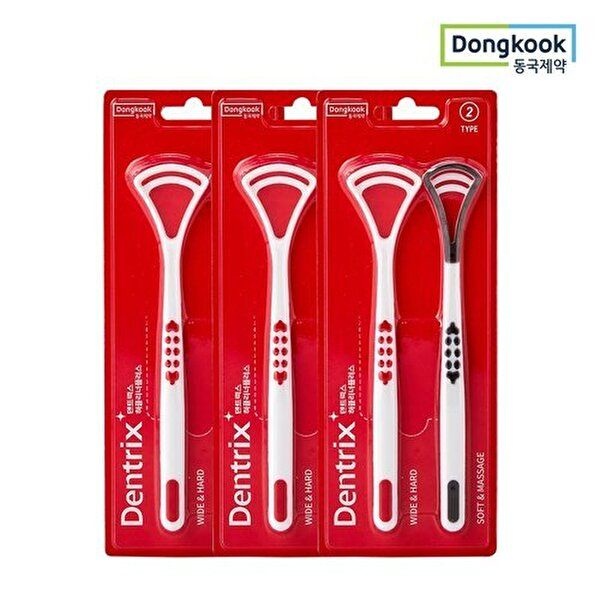 동국제약 [동국제약]동국제약 덴트릭스 혀클리너 플러스 2개입 X 3개