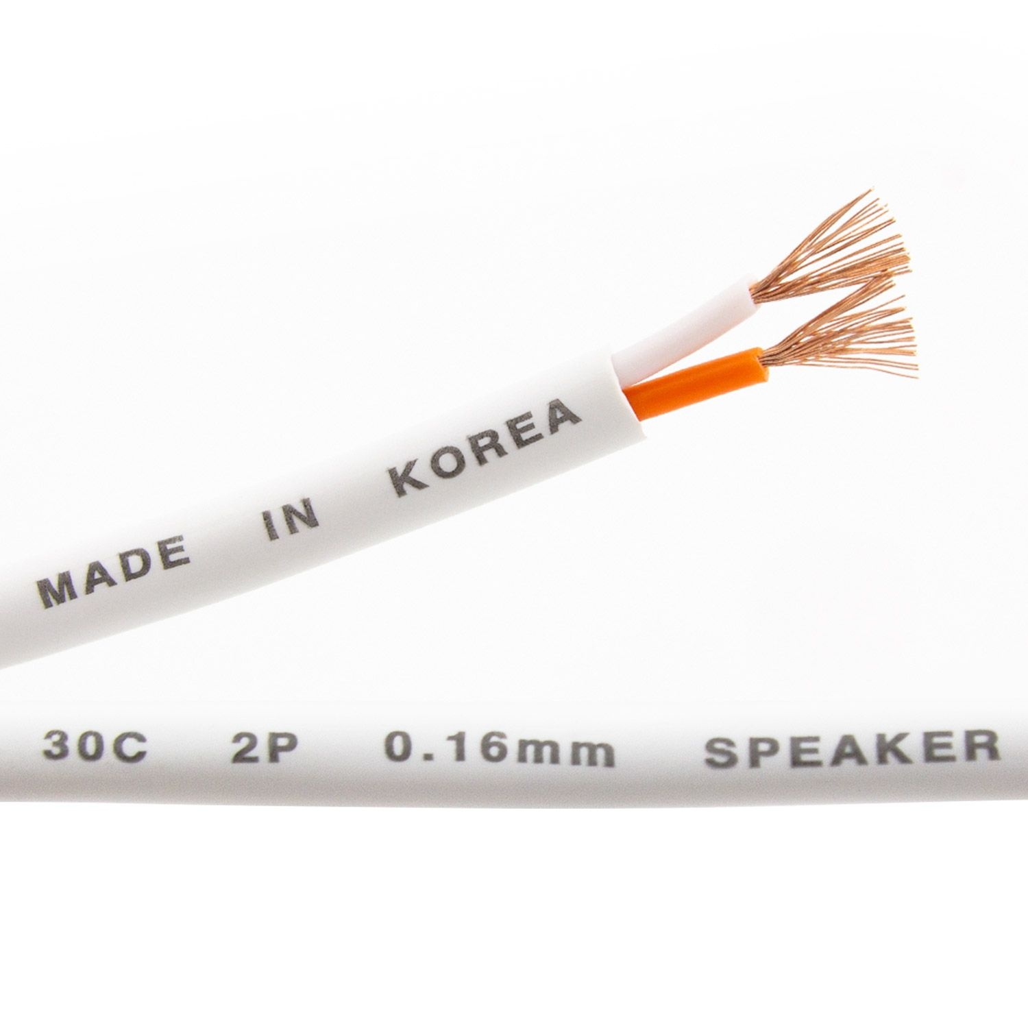 (현대Hmall) HDTOP 국산 페어 스피커케이블 30C 화이트 30M HT-30W030