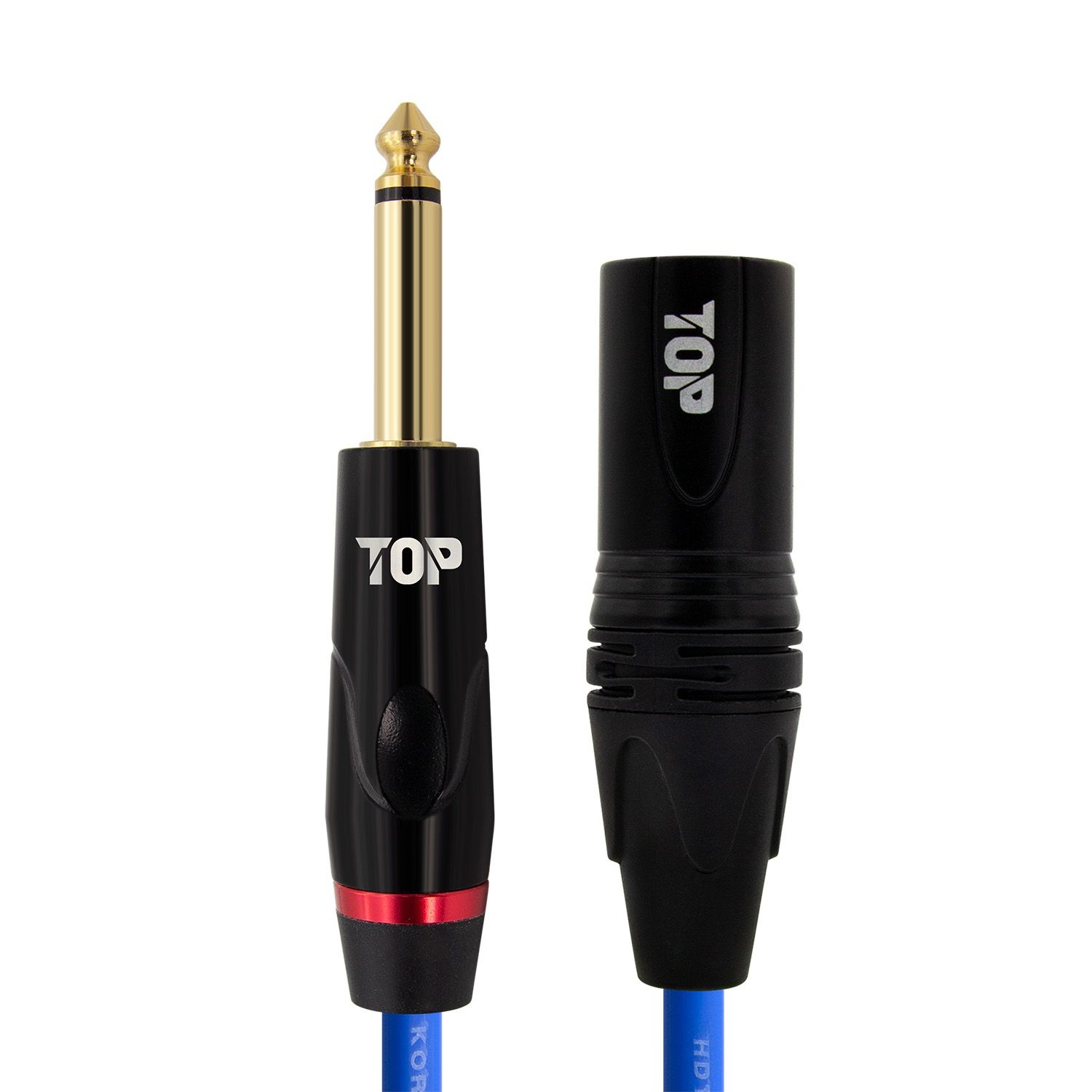 (현대Hmall) HDTOP 국산 5.5 모노 TO XLR 수 마이크 케이블 블랙 블루 40M HT-TP5672