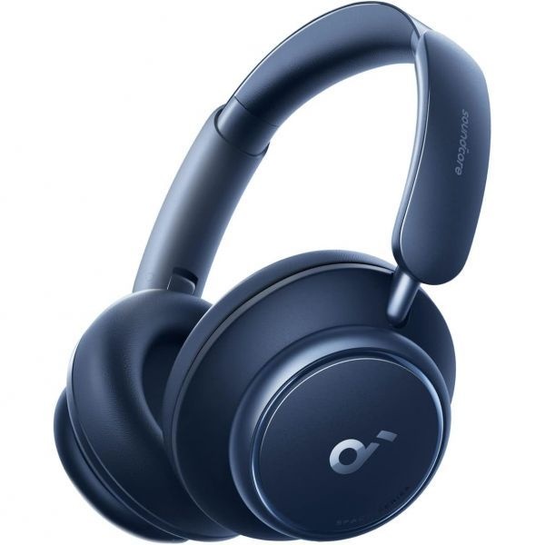Soundcore [해외] Anker 앤커 Space Q45 적응형 액티브 노이즈 캔슬링 헤드폰 최대 98% 소음 감소 50시간 재생 시간 앱 제어 LDAC 고해상도