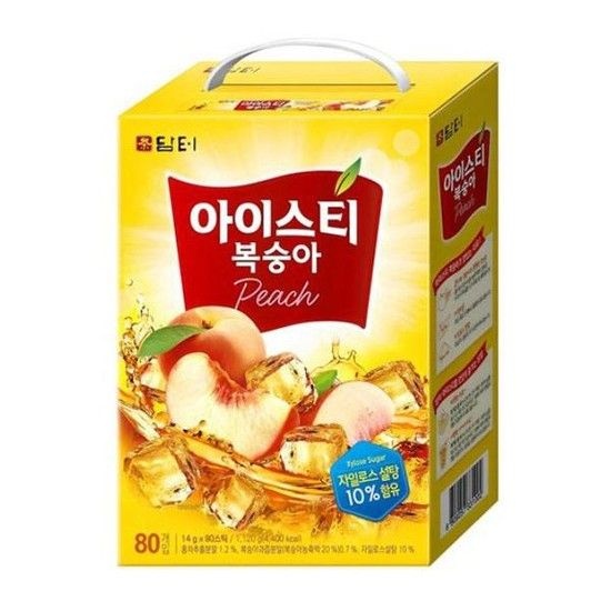 복숭아 홍차 14gx80T 담터
