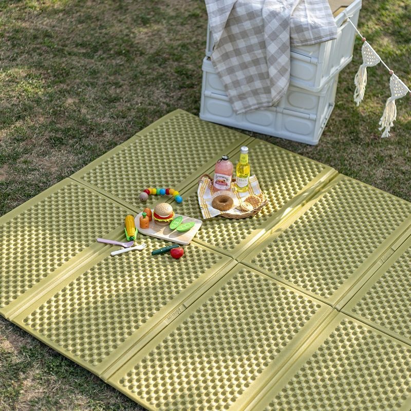 파크론 발포 프리미엄 캠핑매트 이너매트 엠보싱 가방포함 대형 200x140cm 올리브