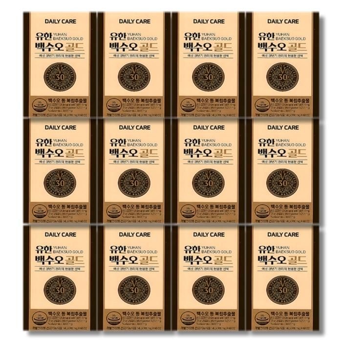 [영양친구] 백수오 골드 900mg x 60정 12박스
