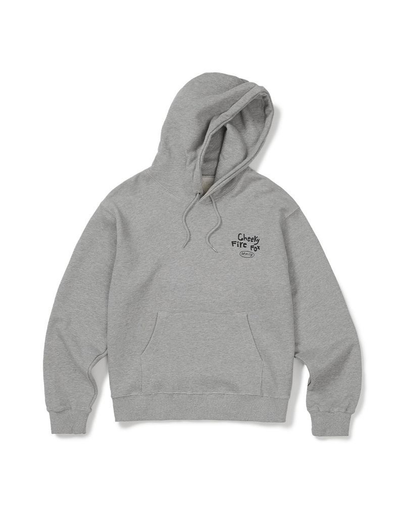 [엠엠엘지 Mmlg ] FIRE FOX HOODIE (EVERY GREY) 엠엠엘지 BD2THD004HJEG 1173675