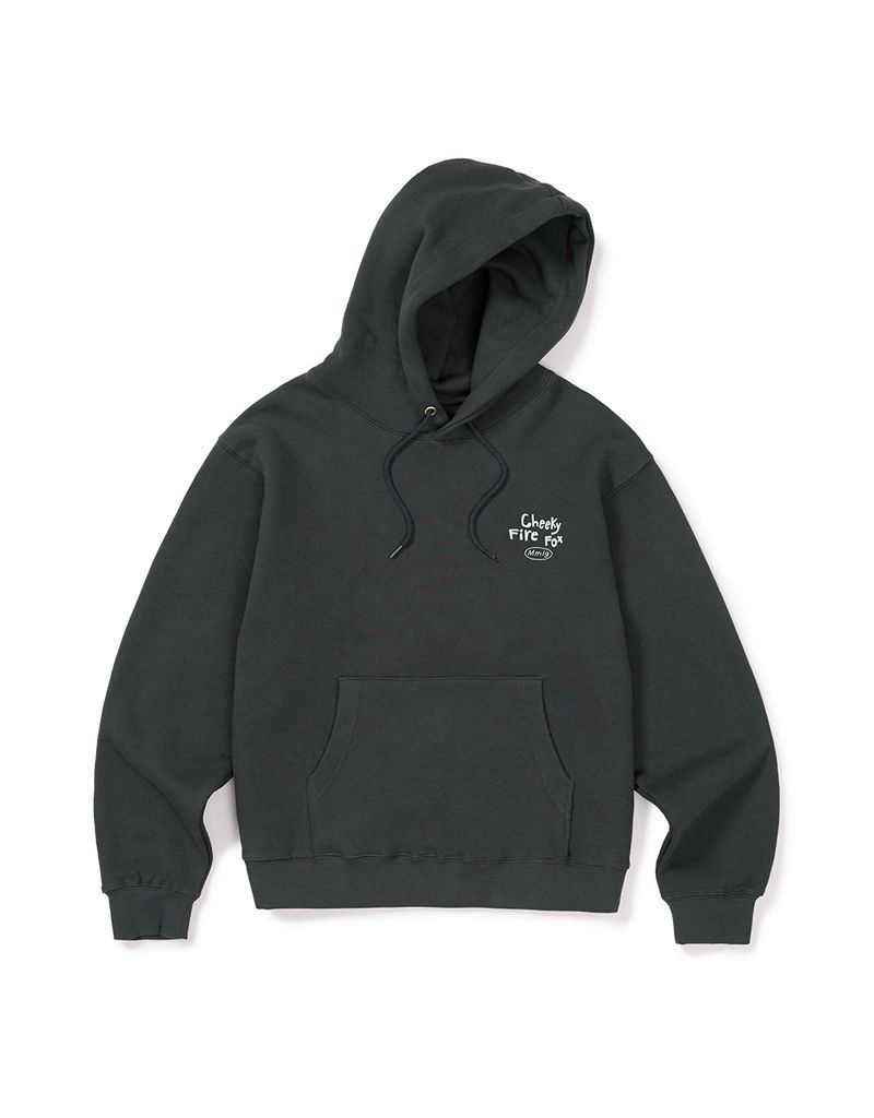 [엠엠엘지 Mmlg ] FIRE FOX HOODIE (SQUID BLACK) 엠엠엘지 BD2THD004HJSB 1173695