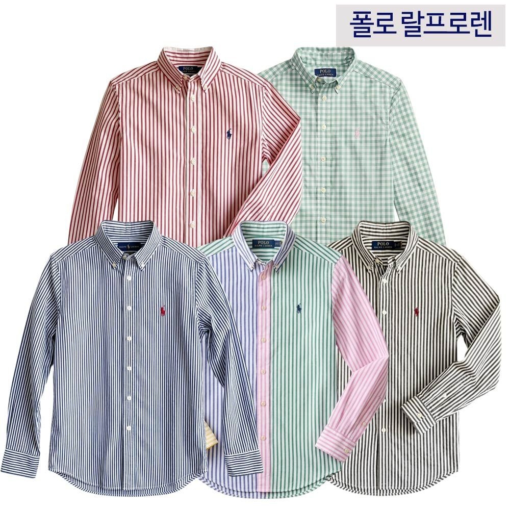 [미국정품발송][성인착용가능] 폴로랄프로렌 주니어 코튼셔츠