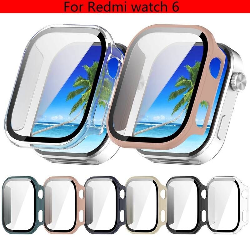 [해외] Xiaomi Redmi Watch 6 Screen Protector Tempered Glass Bumper 1100700