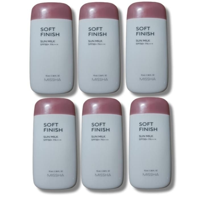 [뷰티나라] 올 어라운드 세이프 블록 소프트 피니쉬 선밀크 70ml 6개
