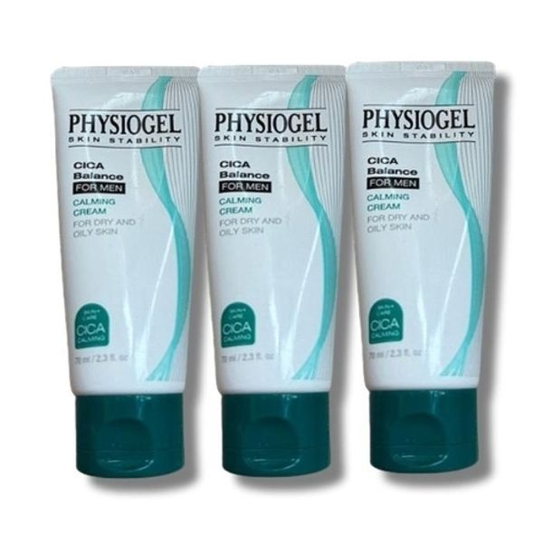[뷰티나라] 피지오겔 시카밸런스 포맨 카밍 크림 70ml 3개