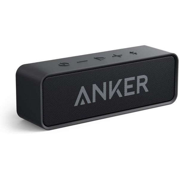Anker [해외] Anker 앤커 Soundcore 업그레이드 블루투스 스피커 IPX5 방수 스테레오 사운드 24시간 재생 아이폰호환 Samsung 등 호환
