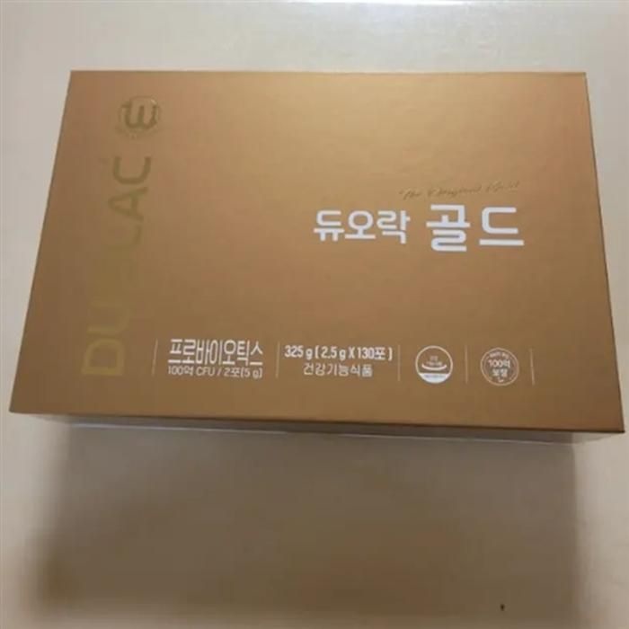 듀오락 골드 프로바이오틱스 유산균 2.5g 130포 65일분
