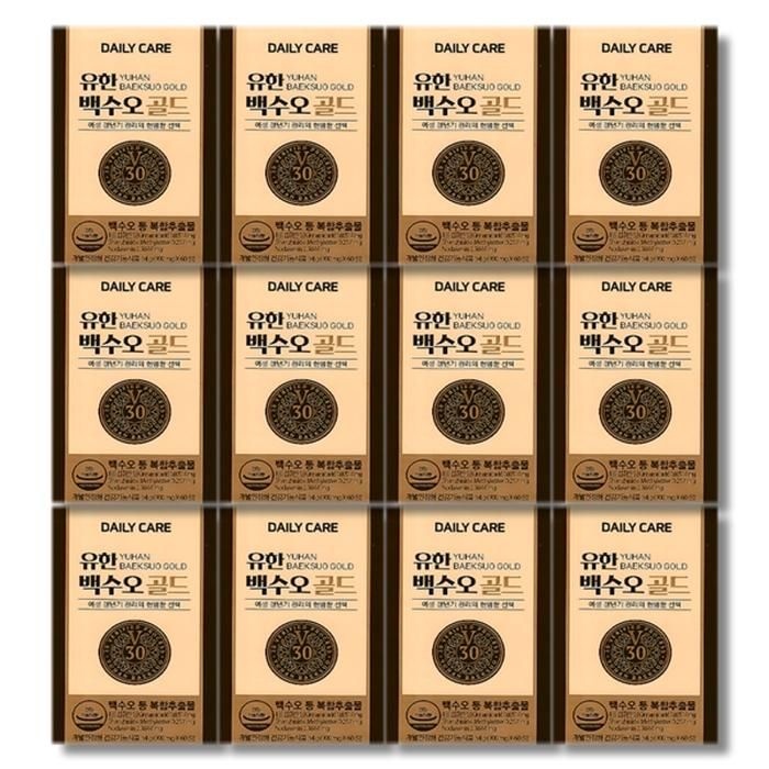 [보리담다] 백수오 골드 900mg x 60정 12박스