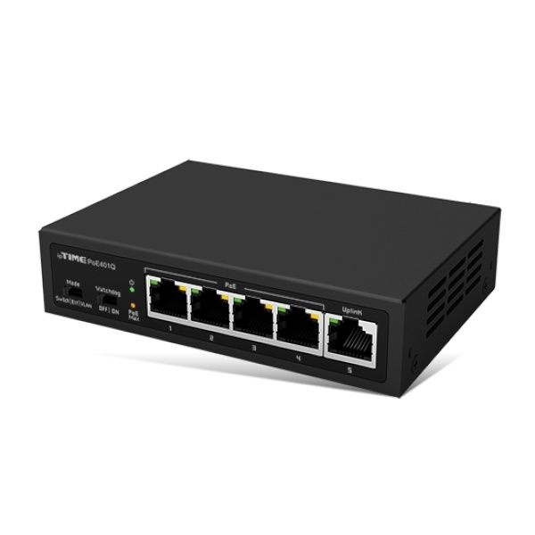 EFM IPTIME POE401Q 스위칭허브5포트100MbpsPoE 무료배송 4175247