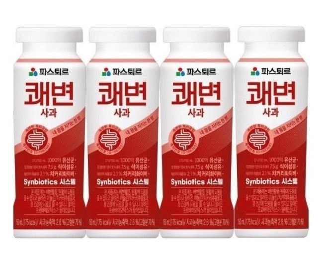 [롯데백화점] 파스퇴르 쾌변요구르트 사과150ml*24입