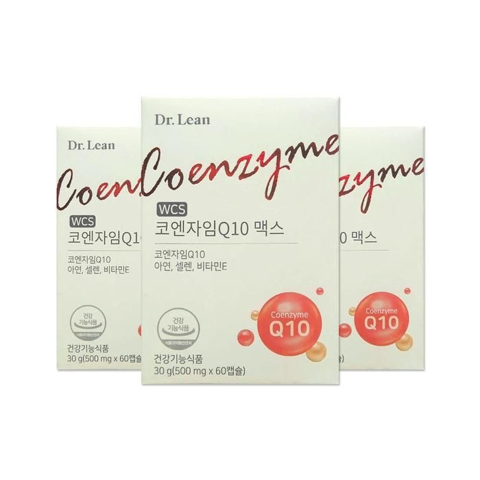 닥터린 코엔자임Q10 맥스 500mg 60캡슐 3개/mjc