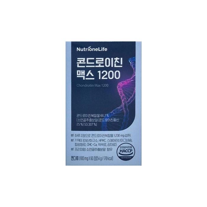 [오늘출발] 뉴트리원 콘드로이친 맥스 1200 900mg 60정/mjc