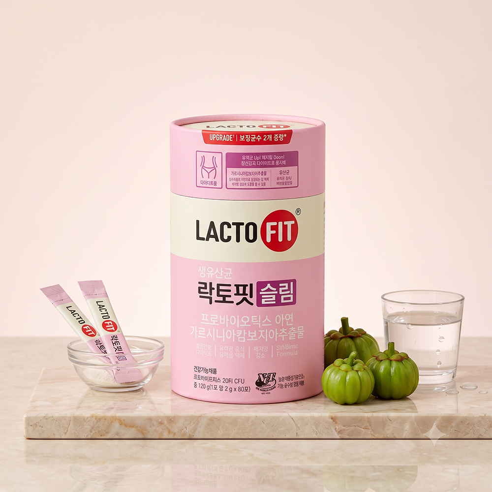 [오늘출발] [온누리상품] 종근당 락토핏 슬림 60포 프로바이오틱스 아연