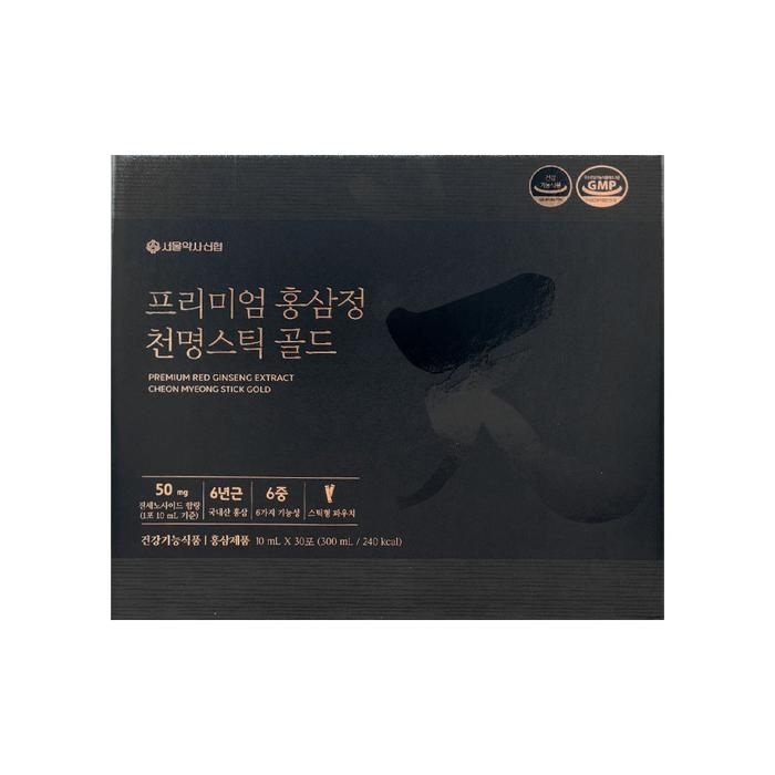[오늘출발] 서울약사신협 프리미엄 홍삼정 천명스틱 골드 10ml 30포/mjc