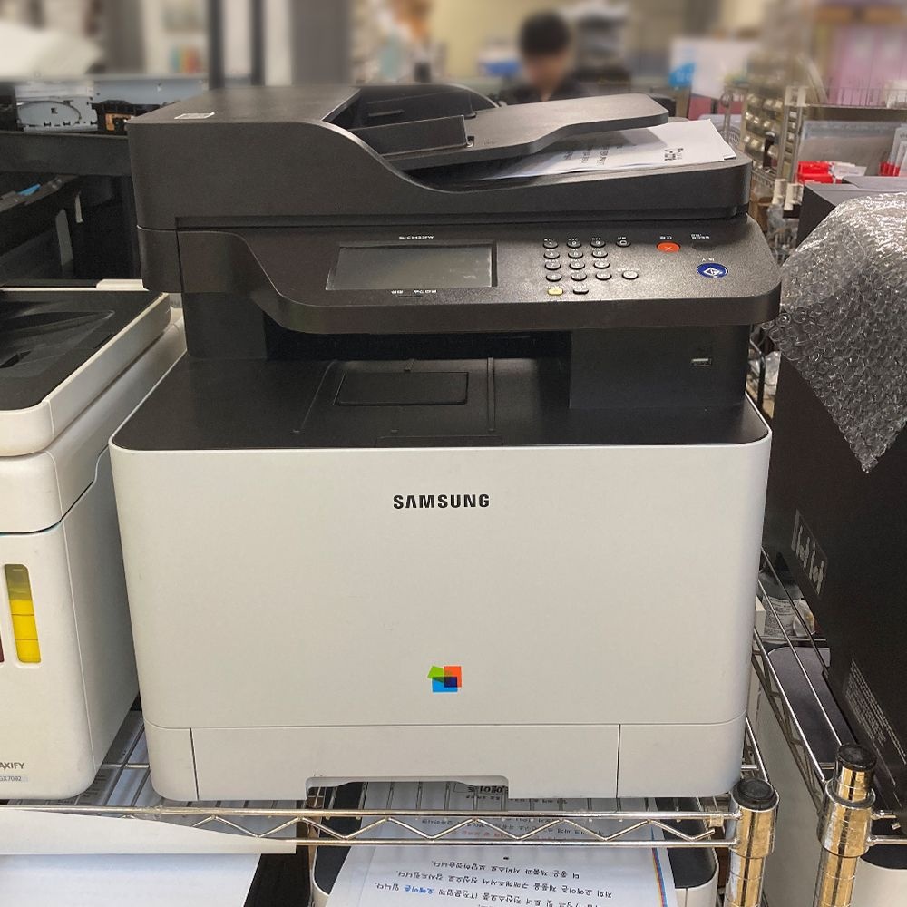 [중고] [중고리퍼] 삼성 SL-C1454FW 컬러레이저복합기 / 팩스+프린터+복사+스캐너 / 유무선네트워크지원 / 504토너사용