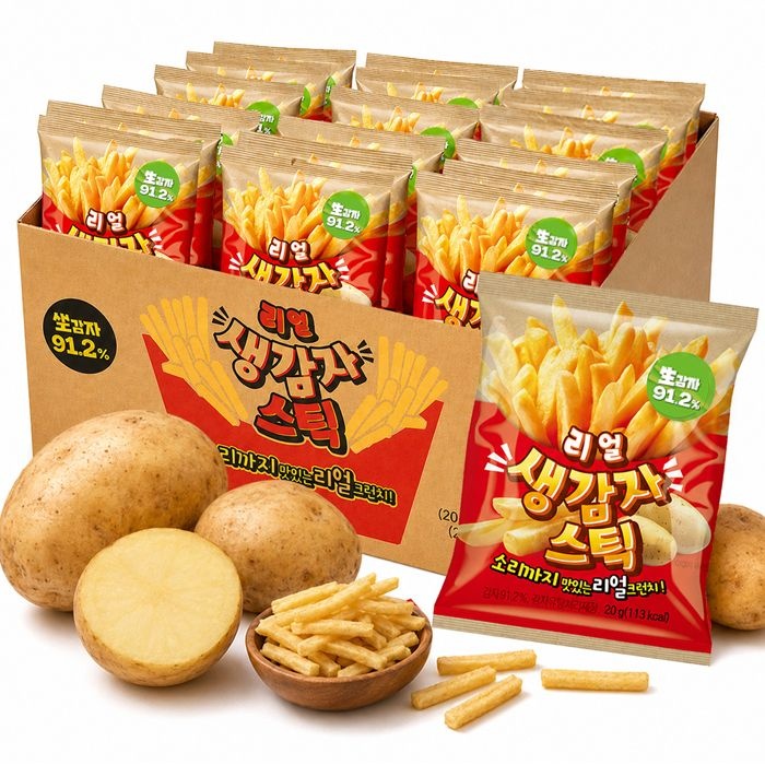 생감자스틱 360g 외