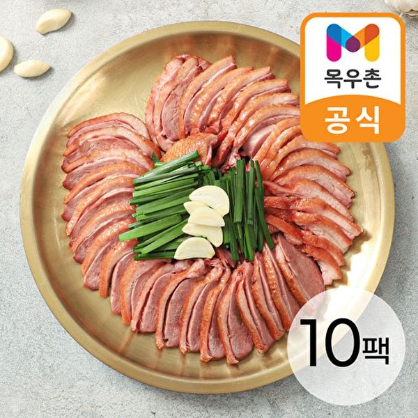[목우촌][목우촌] 허브갈릭 훈제오리 슬라이스 210g x 10팩