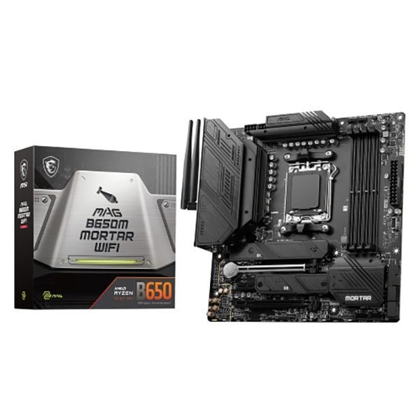 MSI B650M 박격포 WIFI AMD 메인보드 고성능 게이밍 오버클럭 1P