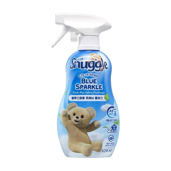 [오늘출발] 스너글 섬유탈취제 블루 스파클 프레시 플러스 470ml