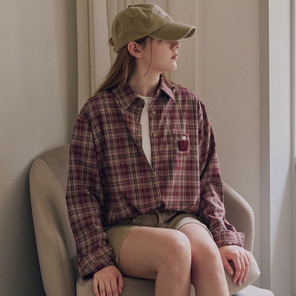 [3차][민주 PICK] Check pocket shirt_2 Colors