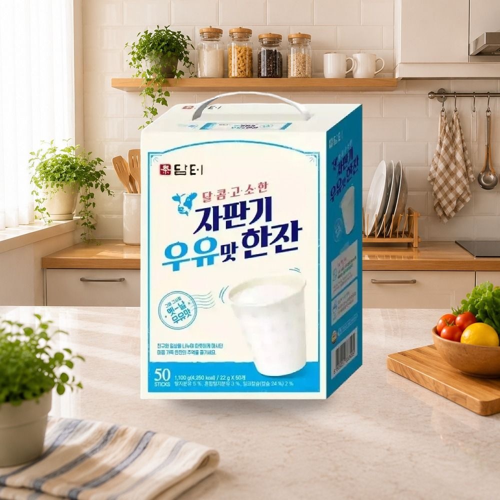 담터 담터 /두쫀쿠 탈지분유 대체 담터 자판기 우유맛 한잔 50개입