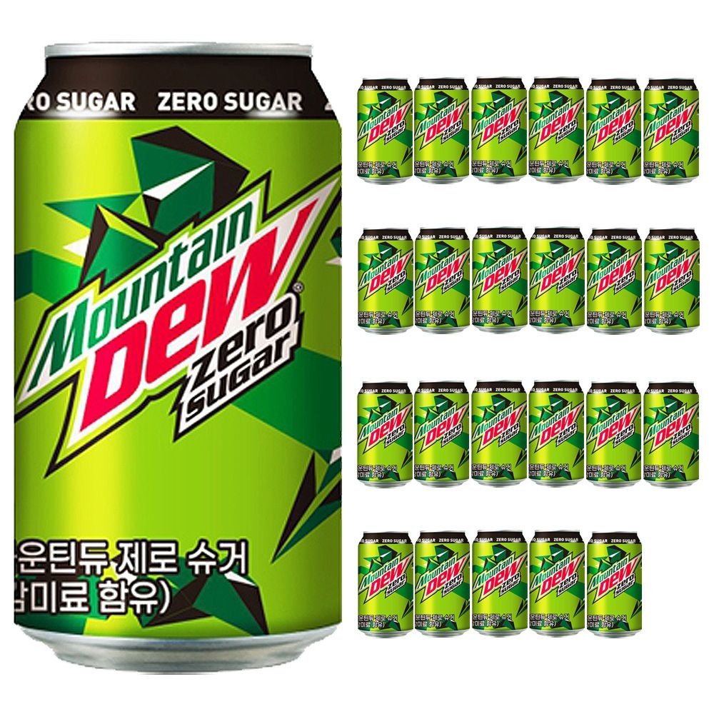 롯데 마운틴듀 제로 355mlx24캔