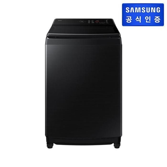 [롯데백화점] 삼성전자 그랑데 통버블 19kg 일반 세탁기 WA80F19SKB (블랙캐비어)