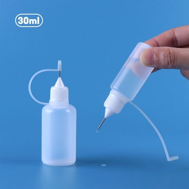 중국OEM 김장 액상 전자담배 전담 뾰족 노즐 바늘 공병 30ml