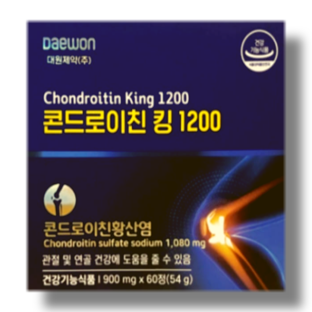 [오늘출발] 대원제약 콘드로이친 킹 1200 60정