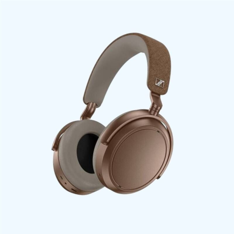 SENNHEISER SENNHEISER 젠하이저 M4AEBT 모멘텀4 블루투스 무선 헤드폰 브라운 198 스웨이드 2602783825 5014666