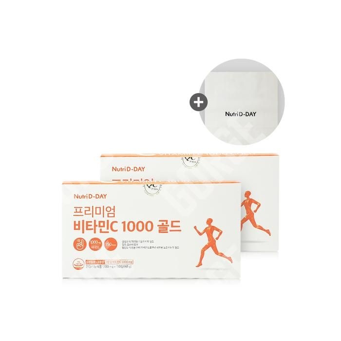 뉴트리디데이 프리미엄 비타민C 1000 골드 1100mg x 150정(2박스)