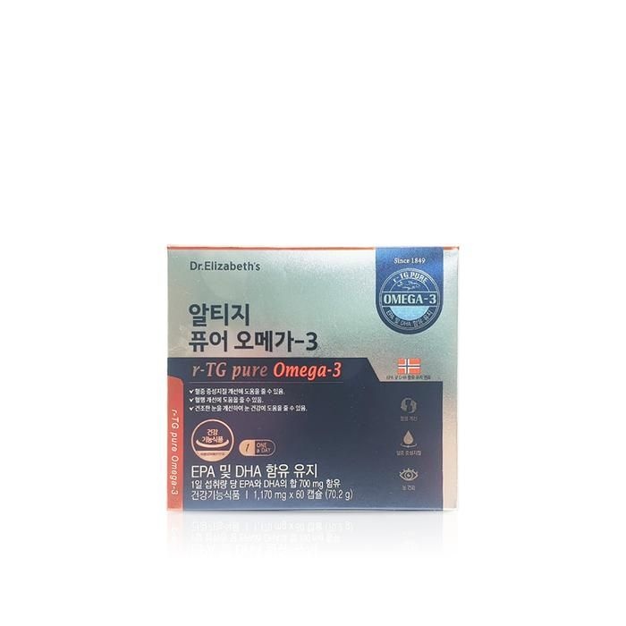 [오늘출발] 닥터엘리자베스 알티지 퓨어 오메가3 1170mg x 60캡슐(2박스)
