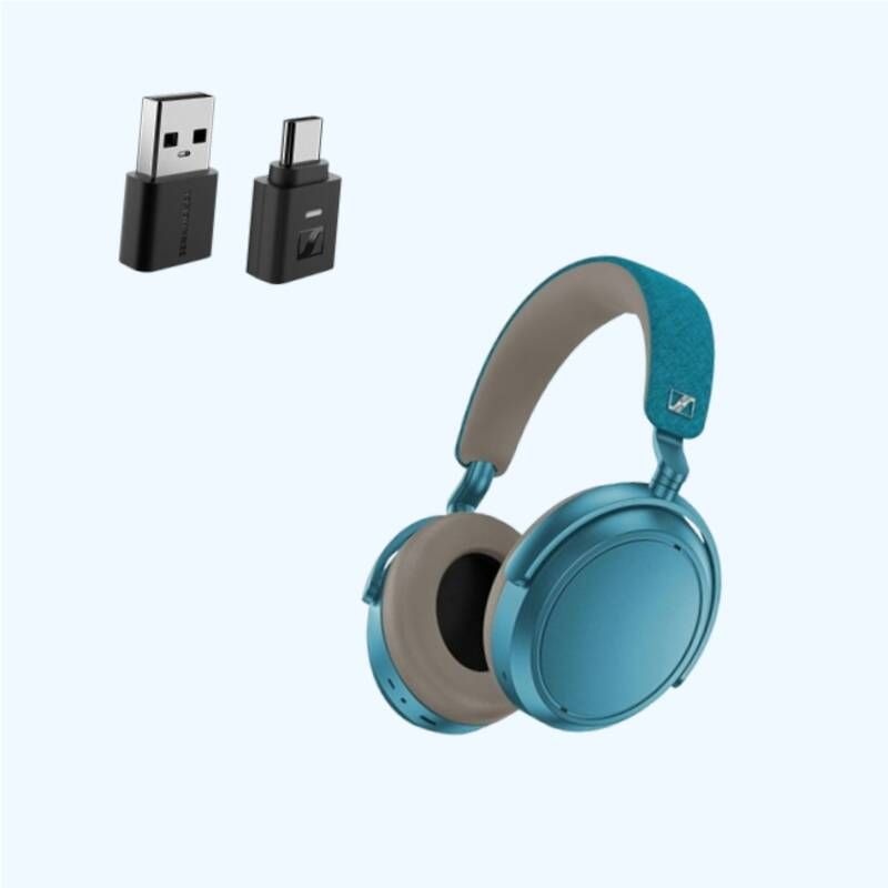 SENNHEISER SENNHEISER 젠하이저 M4AEBT 모멘텀4 블루투스 무선 헤드폰 청록 데저트 블루 2603820005 5014369