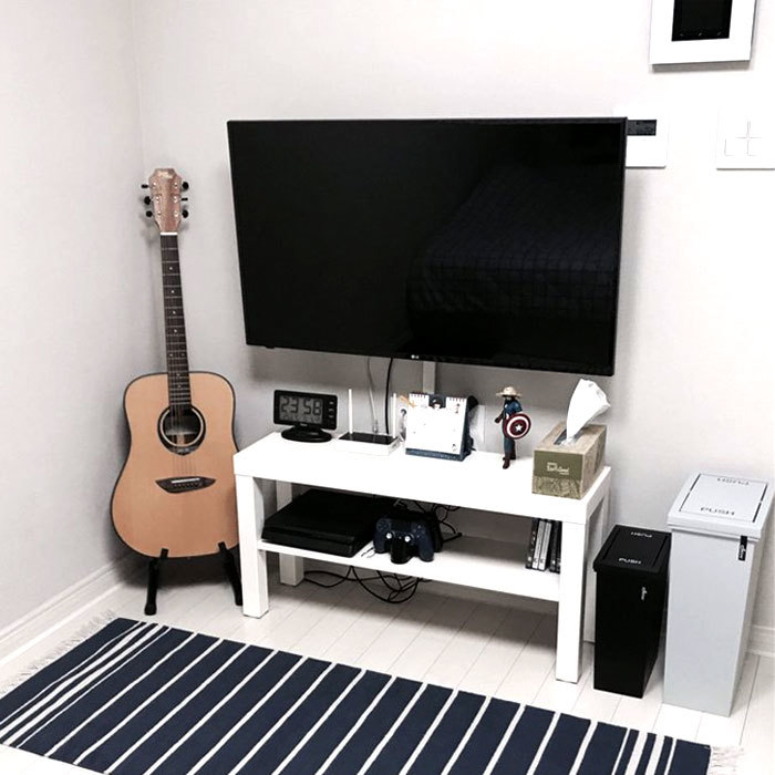 이케아 LACK 라크 TV 장식장 90x36x45cm 선반 티비다이 수납장 소파테이블 거실장 벤치