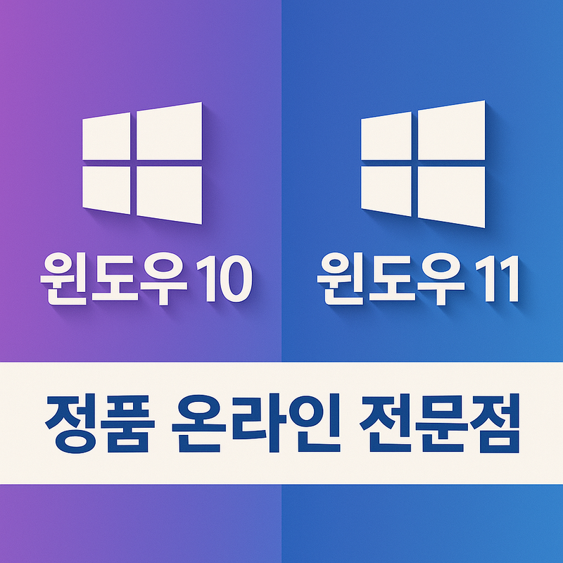 [정품발송]윈도우 11 홈/프로 정품키 영구한글판
