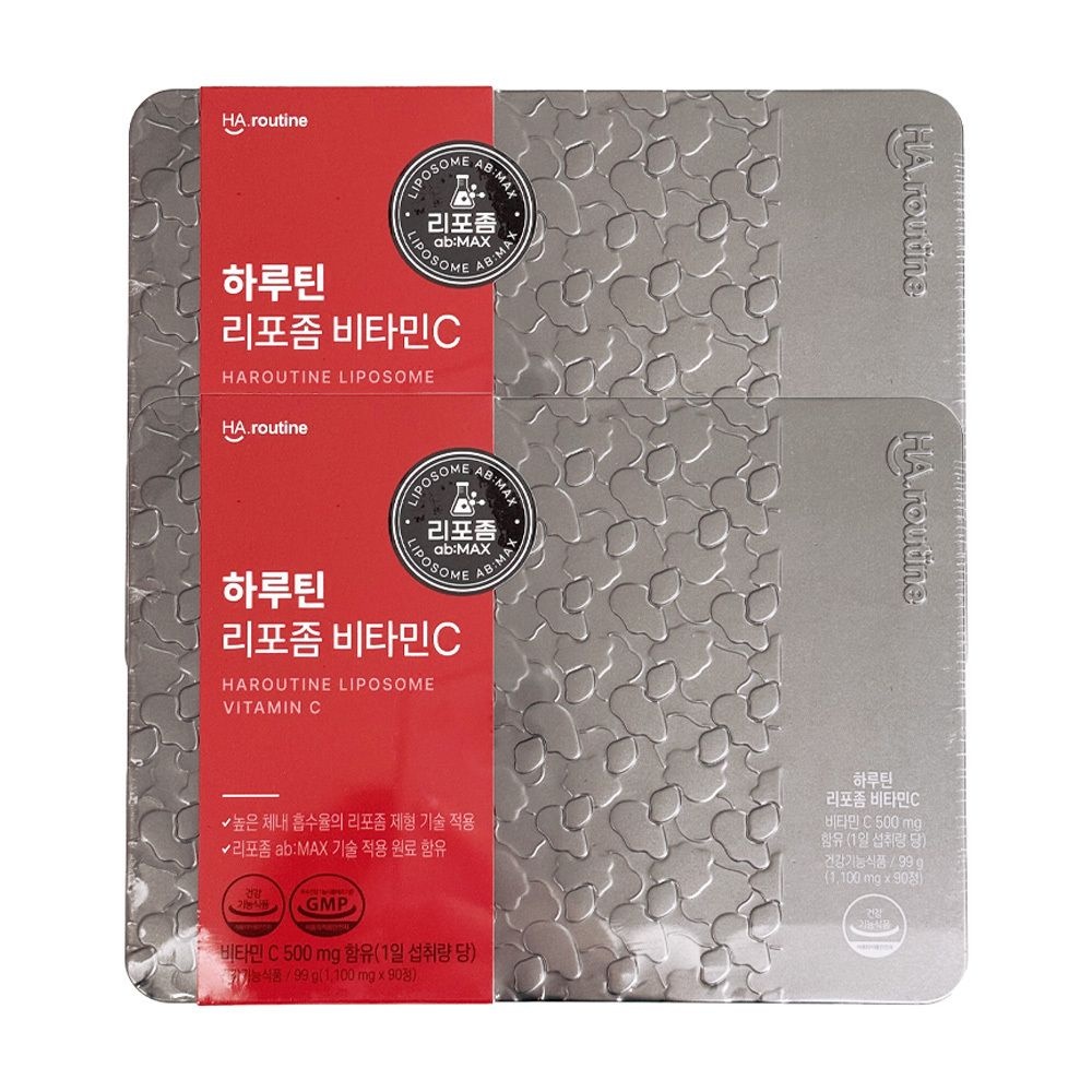 하루틴 리포좀 비타민C 1100mg x 90정 2개 / JJ몰