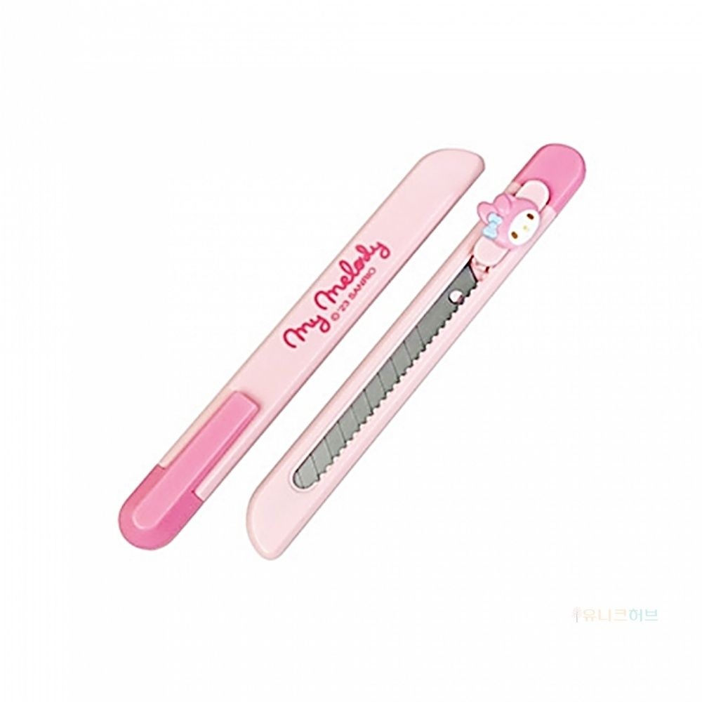 유니크허브협력사 포켓 컷터칼 마이멜로디 P-MMCT (20개입)