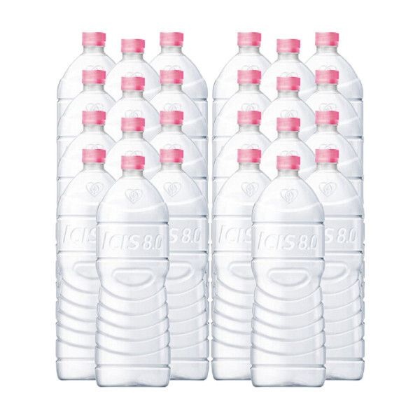 아이시스8.0 무라벨 2L 24병 (유라벨/무라벨 랜덤발송) /