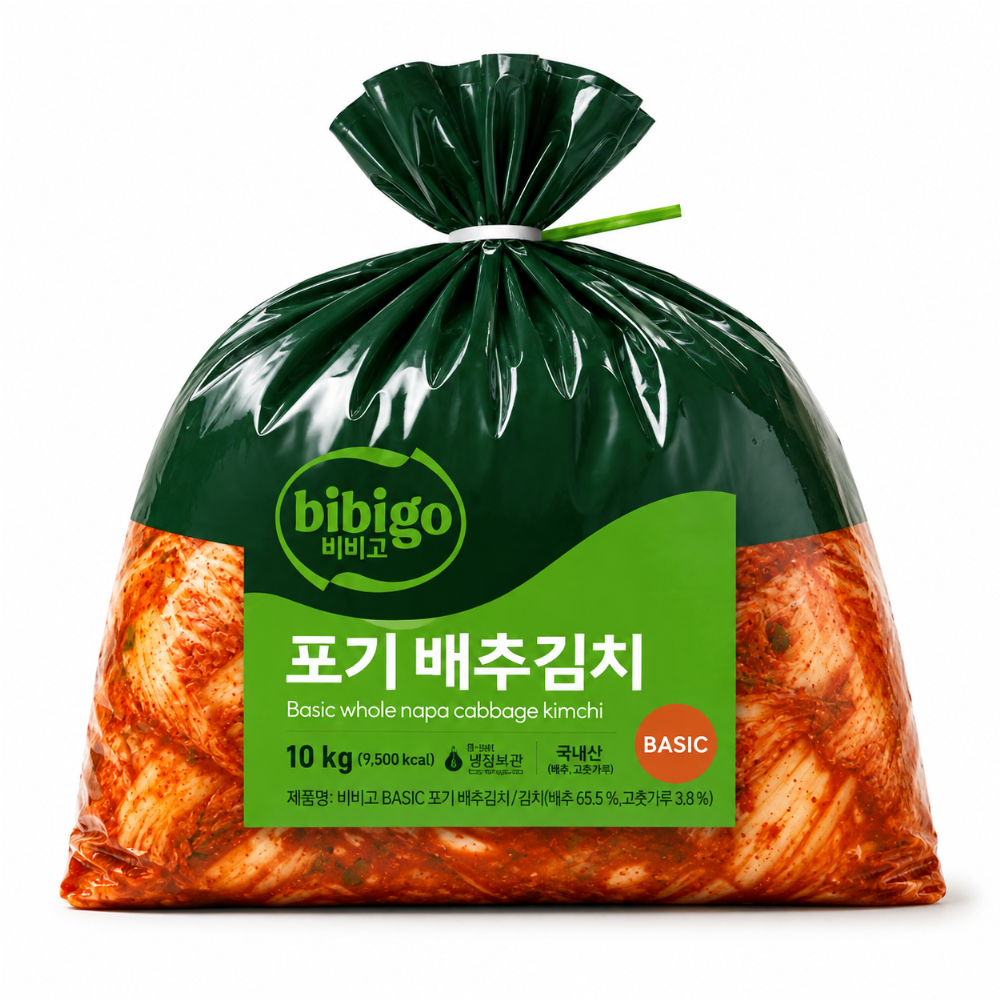 비비고 베이직 배추 포기김치 10kg 1개
