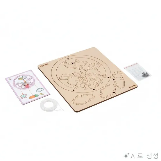 모두상회 DIY 모빌 우드모빌 어린이모빌