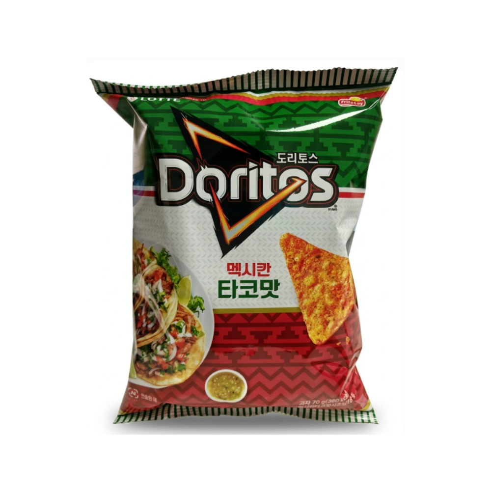 롯데 롯데리아 롯데 도리토스 맥시칸타코 70g