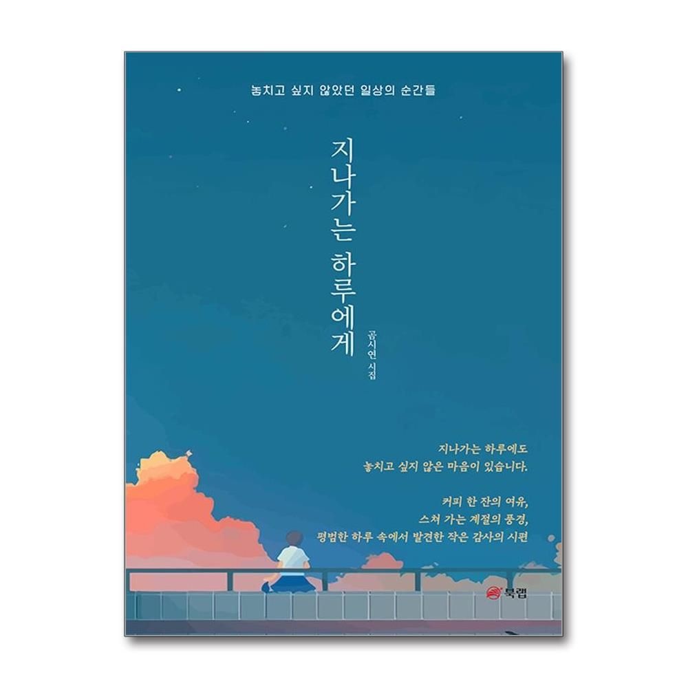 지나가는 하루에게 곰시연 시집 책 도서